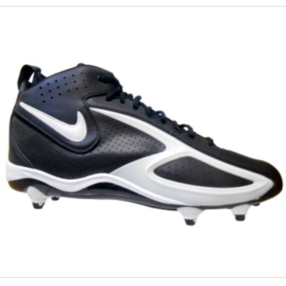 NIKE AIR ZOOM BLADE II D FOOTBALL CLEATS BLACK/WHITE 310936 011 MENS SIZE 17